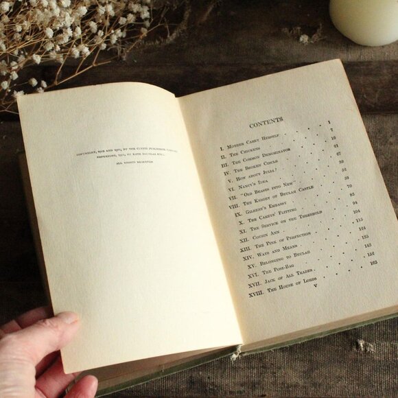 Vintage Antique 1910s Book, "Mother Carey's Chickens", by Kate Douglas Wiggin, - Picture 12 of 16